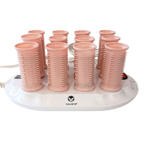 Calista Ion Hot Rollers Short & Medium Size Travel Case Fast Heating Curl Wave - Picture 5 of 16